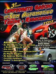 Campeonato Gaúcho de Som Automotivo Tuning e Rebaixados - 3ª Etapa 2012 Cidade de Espumoso/RS