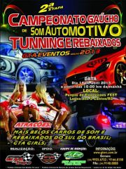 2ª Etapa do Campeonato Gaúcho de Som Automotivo Tuning e Rebaixados GTA Eventos Edição 2013 - Lagoa dos Três Cantos/RS