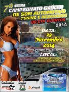 Campeonato Gaúcho de Som Automotivo Tuning e Rebaixados GTA Eventos - 7ª Etapa 2014 - Lagoa dos 3 Cantos/RS
